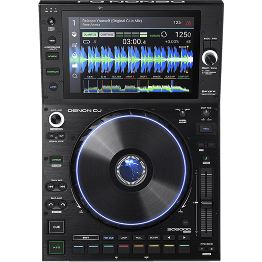 DENON DJ SC6000 USB/SD, écran tactile 10,1", 2 layers