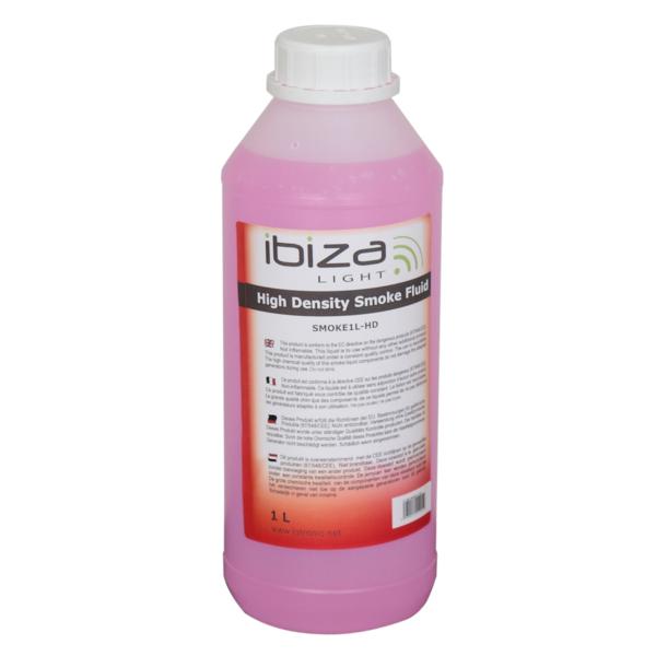 IBIZA LIGHT SMOKE1L-HD Liquide Haute Densitée pour machine à fumée -  bidon 1 litre