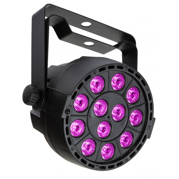 JB SYSTEMS ACCU MINI-PAR 12TC projecteur LED RGB 12W sur batterie pour les  particuliers