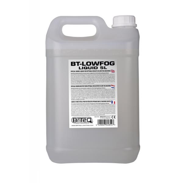 BRITEQ BT-LOWFOG bidon 5L idéal pour machine à fumée lourde