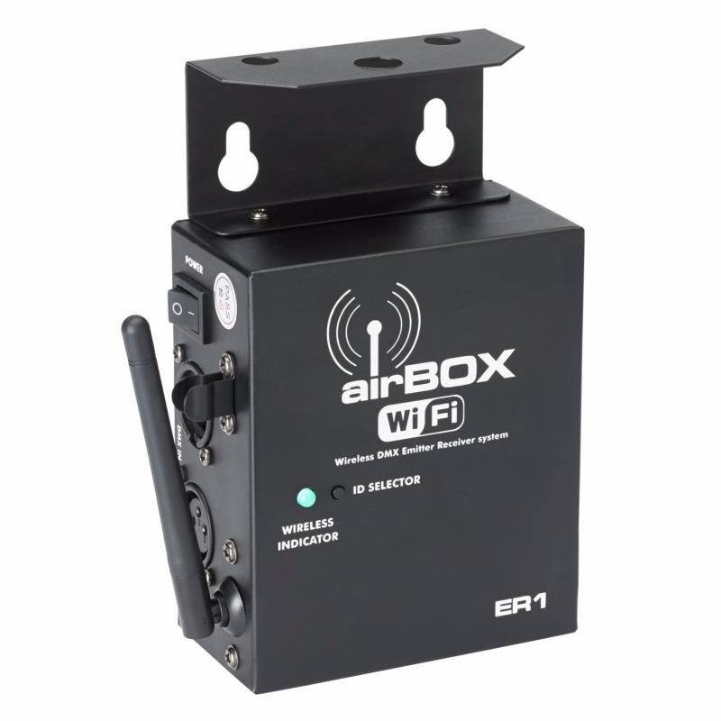 CONTEST airBOX ER1 boîtier émetteur et récepteur DMX sans fil