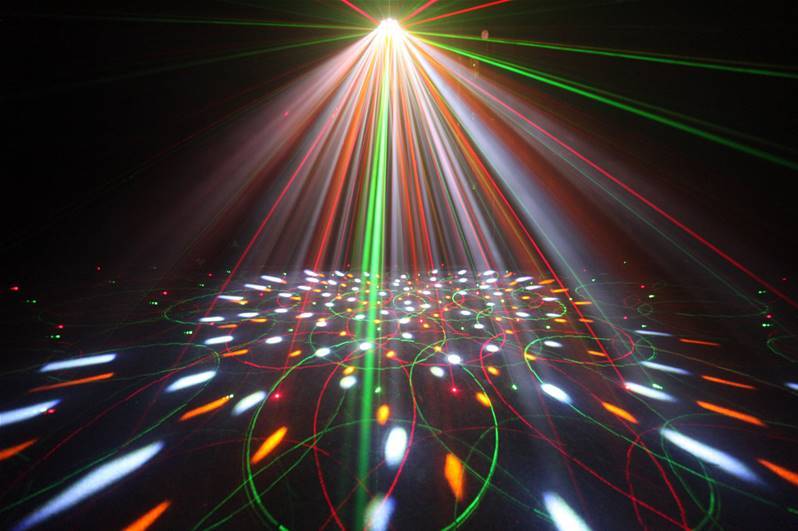 JB SYSTEMS INVADER Jeux de lumière Led éclairage DJ multi effets et laser DMX