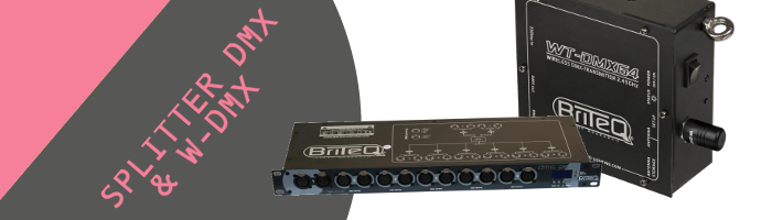 Splitter DMX W-DMX Node ARTNET Eclairage univers Matériel Sono Lille Seclin Magasin Showroom Son Audio Lumire Effets Spéciaux Structure Levage Sonorisation Eclairage Nord-Pas-de-Calais-Picardie Hauts-de-France