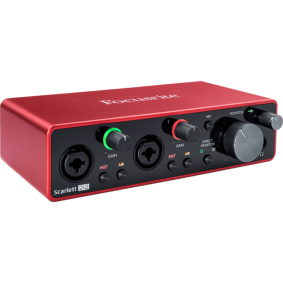 Focusrite Scarlett 2i2 3e génération carte son USB 2 entrées 2 sorties