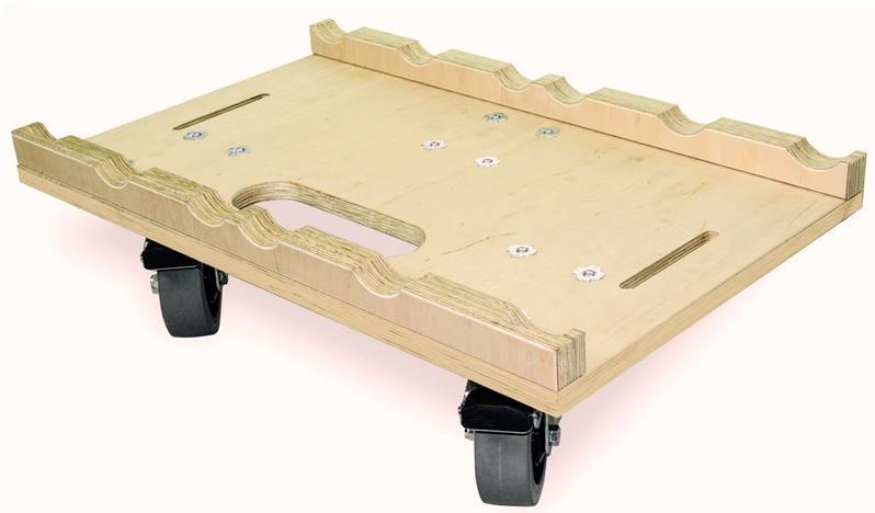 BRITEQ BT-TRUSS 29-TROLLEY-BASE Chariot à roulette pour structure alu 290