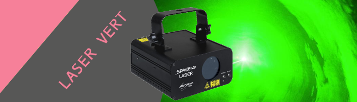 Jeux de lumire Effets DJ Laser vert Matériel Sono Lille Seclin Magasin Showroom Son Audio Lumire Effets Spéciaux Structure Levage Sonorisation Eclairage Nord-Pas-de-Calais-Picardie Hauts-de-France