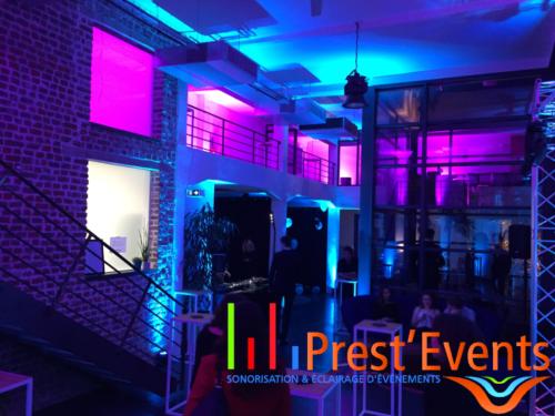 Prestation Son & Lumi�re // Inauguration B�timent