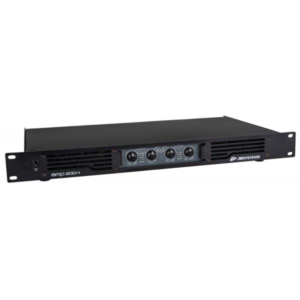 JB SYSTEMS AMP200.4 amplificateur 4x 100W RMS 8 Ohms - 4x 200W RMS 4 Ohms