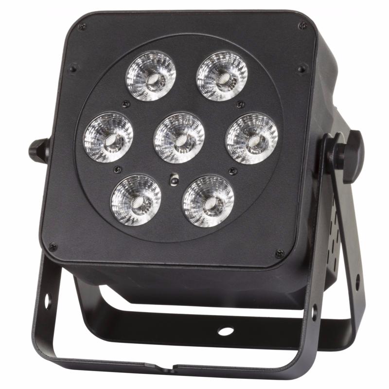 JB SYSTEMS Led Plano 6 en 1 projecteur PAR 7x 12W RGBWA + UV 30°