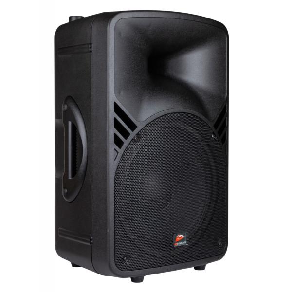 JB SYSTEMS PPA 122 Enceinte portable filaire 12 250W RMS MP3, FM radio,  Bluetooth, 2mic + 1line in