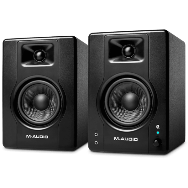 M-AUDIO BX4D4-BT (la paire) enceinte de monitoring actif 2x25W RMS 4.5" Bluetooth