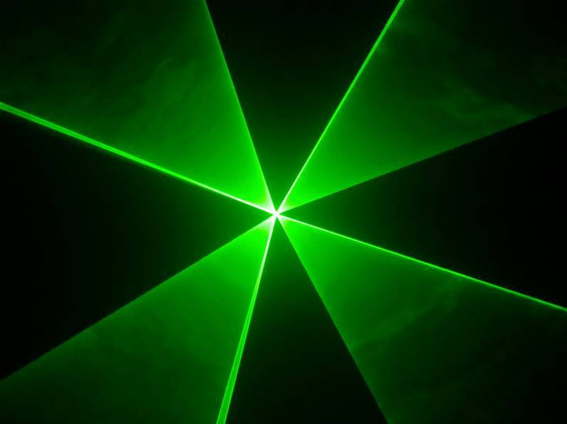 JB SYSTEMS SPACE-4 MK2 Laser Jeux de lumière DJ Effet Laser - 40mW vert - Diode laser garantie 1 an
