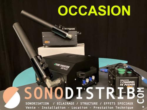 🚨DESTOCKAGE🚨 Modèle d'occasion 🚨 ✅ Lot non dissociable machine à confettis, serpentins, poudre colorée à air comprimé OhFX + télécommande comprenant: - 2x OhFX E-Tube Shooter Air Plus - lanceur canon confettis ou serpentins à air comprimé - 1x OhFX 1 ch FX Pusher Télecommande 1 canal pour déclenchement effets spéciaux ohFX - 1x câble alimentation powercon pour télécommande - 1x câble powercon M/F 10m pour compresseur - 1x câble powercon M/F 10m pour déclenchement télécommande - 1x câble powercon M/F 20m pour compresseur - 1x câble powercon M/F 20m pour déclenchement télécommande  !! Ne nécessite pas de CO2 !! Machines air comprimés !!  Quelques trace d'utilisations  ✅ Tarif : 1200€ TTC - TVA 20% - Prix non négociable (au lieu de 2353€ TTC prix public conseillé neuf complet ) ✅ Matériel d'occasion, Bon état général, Parfait état de fonctionnement ✅ Pas de vente à distance, pas d'expédition, pas de réservation, pas d'échange : 1ier arrivé = 1ier servi  #sonodistrib #destockage #occasion #Braderie # OhFX  #specialfx #clubbing #rcfaudio #evox #EVOXJ8 #EVOXJMIX8 #briteq #sonorisation #sonopro #sono #eclairageled #djsetup #Lille #nordpasdecalais #hautsdefrance #projecteur #ProjecteurLED #movinhead #movingheads #movingheadlights #movingheadlighting #EnceintePortable #enceintebluetooth #audiovisuel #MachineAFumee #briteq #lumierenoire #UV #soireefluo #fluoparty #jbsystems   https://www.sonodistrib.com/destockage_materiel_pack_sono_pas_cher.htm