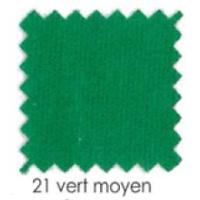 COTON GRATTE Vert 260cm 140g/m2 M1 - rouleau de 50m