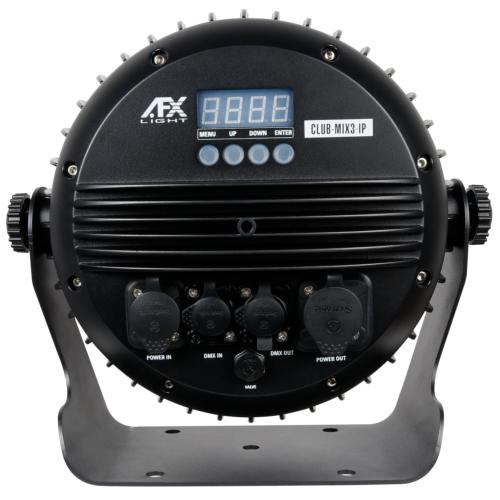 AFX Light  CLUB-MIX3-IP projecteur PAR LED 19x 10W RGBW 3 Rings IP65 événementiel