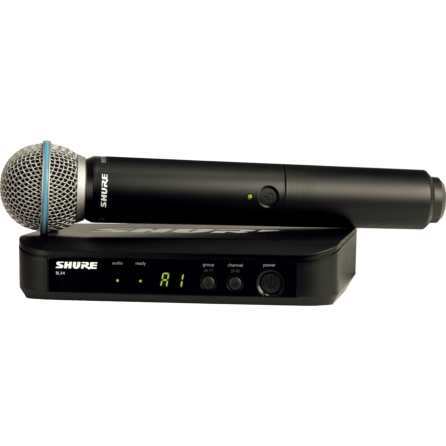 Shure BLX24E-B58-M17 micro main sans fil BETA 58 avec récepteur