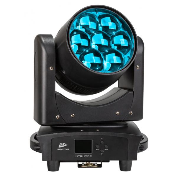 JB SYSTEMS INTRUDER Lyre WASH LED 7x 40W* RGBW Pixel Zoom 5° à 50° 