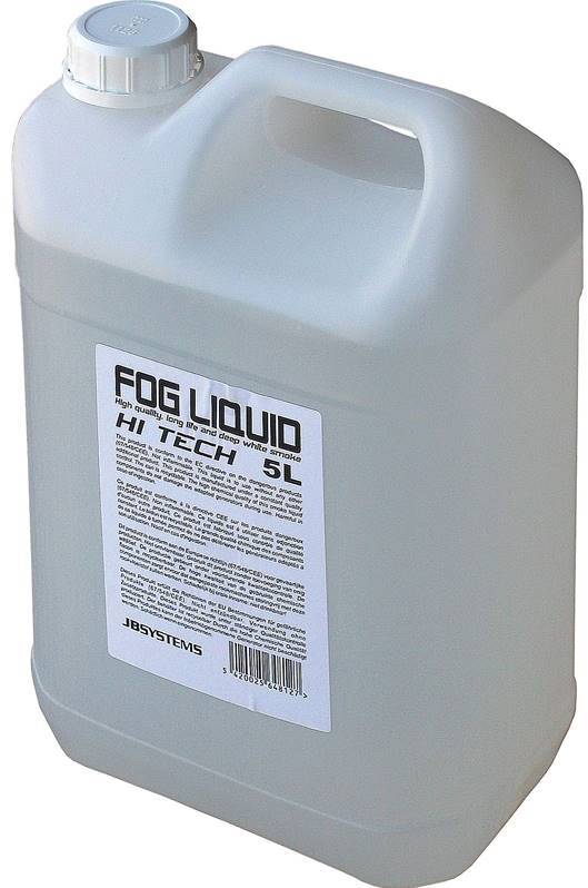 JB SYSTEMS FOG LIQUID HI TECH 5L Fluide liquide pour machine à fumée Hi-Tech, 5L