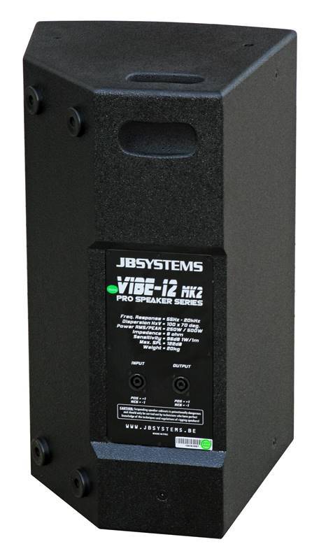 JB SYSTEMS VIBE12 Mk2 Enceinte passive: 12" - 250Wrms / 8 ohm