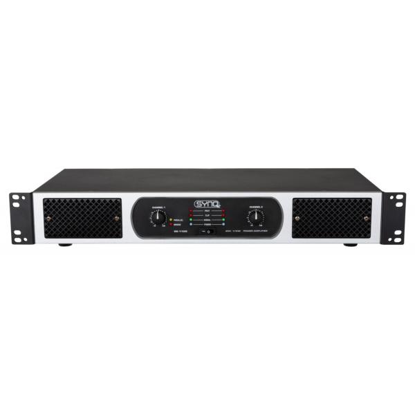 SYNQ SE-1100 Amplificateur audio 2x 550W RMS @4 ohms ou 2x 300W RMS @8 Ohms