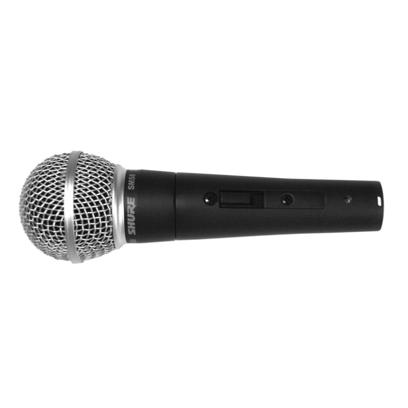 SHURE SM58 SE micro main filaire dynamique voix et chant  avec interrupteur