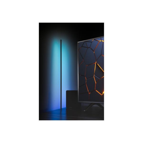 IBIZA Light MAGIC COLOR STICK BLACK TUBE LUMINEUX RGB SUR PIED – 1,8m - noir