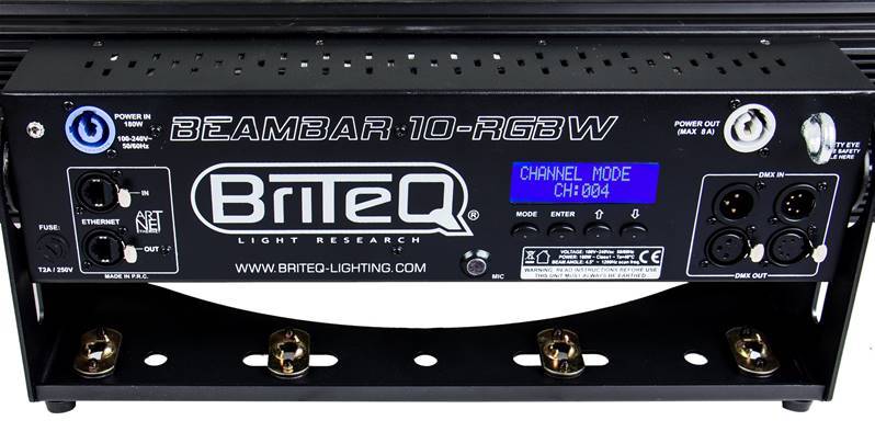 DEMO / OCCASION - GAR 6 mois - BRITEQ BEAMBAR10-RGBW Projecteur Barre Beam Led 10x 15W RGBW Osram