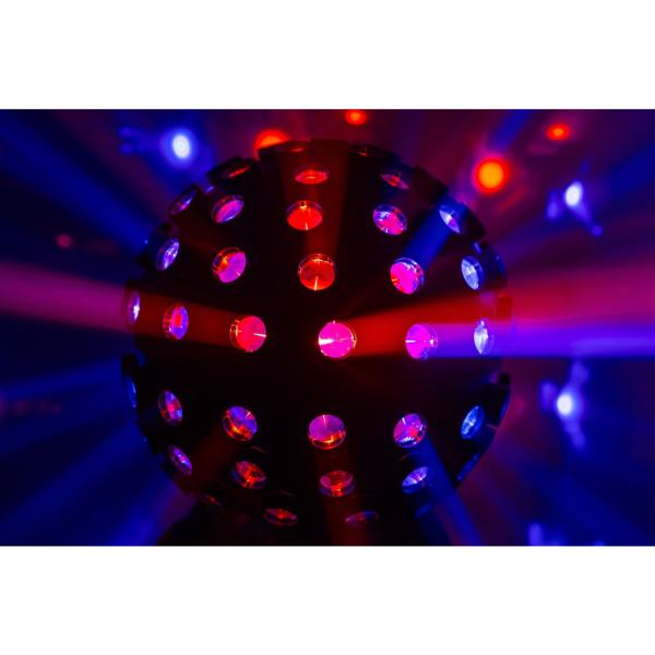 JB SYSTEMS LED GLOBE jeu de lumière disco effet faisceaux boule à facettes