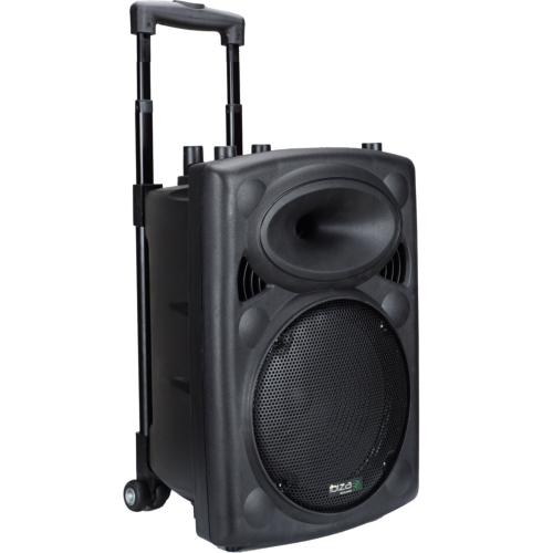 IBIZA Sound PORT8UHF-BT TWS sono portable sur batterie 8"  200W RMS micro sans fil usb mp3 avec bluetooth