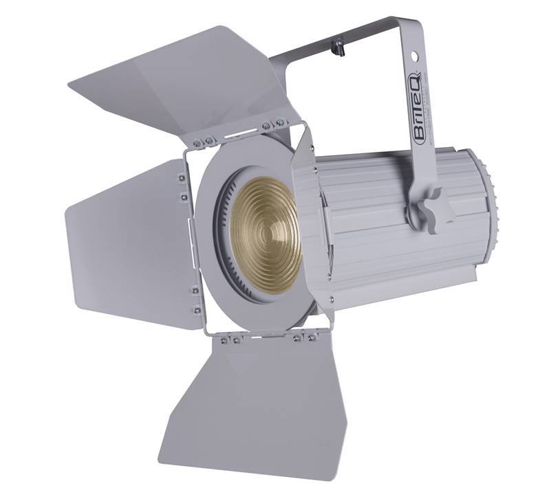 DEMO / OCCASION GAR 6 mois BRITEQ BT-THEATRE 100EC WHITE Fresnel LED 100W 3200K coloris blanc