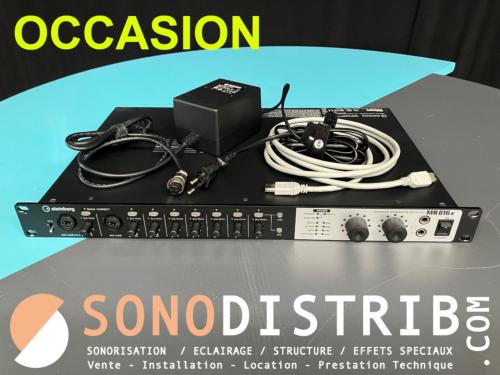 🚨DESTOCKAGE🚨 Modèle d'occasion 🚨 ✅ Steinberg MR 816 X Carte son FireWire  Fourni avec le câble firewire et l'alimentation externe. Fourni sans carton, sans manuel et sans le CD driver Quelques trace d'utilisations  ✅ Tarif : 120€ TTC - TVA 20% - Prix non négociable (au lieu de 593€ TTC prix public conseillé neuf complet - Article Discontinué ) ✅ Matériel d'occasion, Bon état général, Parfait état de fonctionnement ✅ Pas de vente à distance, pas d'expédition, pas de réservation, pas d'échange : 1ier arrivé = 1ier servi  #sonodistrib #destockage #occasion #Braderie #steinberg #yamaha #mr816x #rcfaudio #evox #EVOXJ8 #EVOXJMIX8 #briteq #sonorisation #sonopro #sono #eclairageled #djsetup #Lille #nordpasdecalais #hautsdefrance #projecteur #ProjecteurLED #movinhead #movingheads #movingheadlights #movingheadlighting #EnceintePortable #enceintebluetooth #audiovisuel #MachineAFumee #briteq #lumierenoire #UV #soireefluo #fluoparty #jbsystems   https://www.sonodistrib.com/destockage_materiel_pack_sono_pas_cher.htm