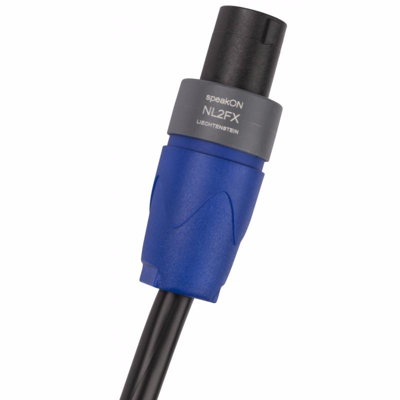 TASKER câble Haut Parleur PRO L: 03m 2x 2.5 mm² fiches Neutrik Speakon NL2FX pour HP enceinte 