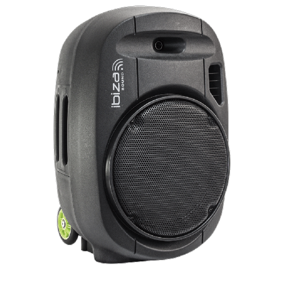 IBIZA Sound PORT12VHF-MKII sono portable sur batterie 12" 350W RMS micro sans fil usb mp3 bluetooth