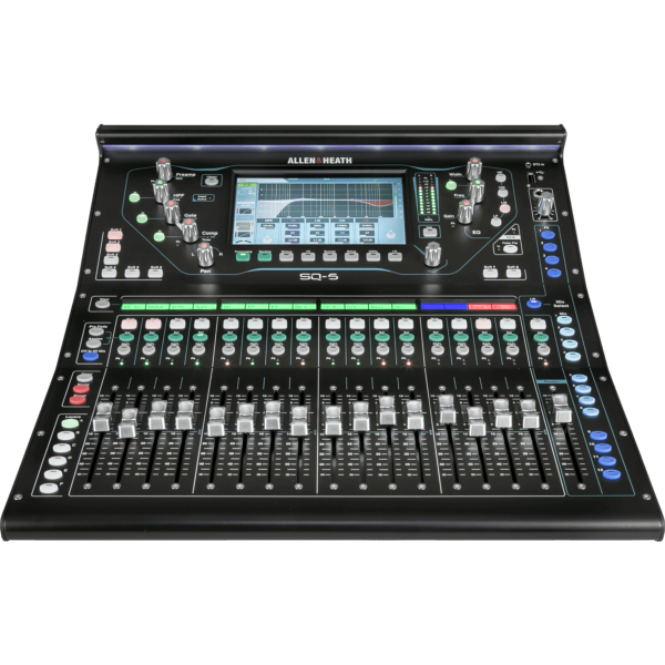 Allen & Heath SQ-5 Console son numérique 16 entrées locales, 12 sorties XLR