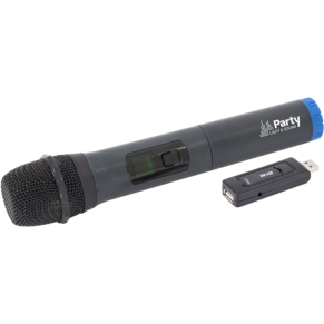 Party Light & Sound WM-USB SYSTEME DE MICROPHONE UHF VIA USB (micro+récepteur)