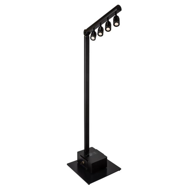 BRITEQ BT-AKKUPOLE mât d'éclairage Led 4x 5W Blanc chaud 25° sur batterie DMX et sans-fil