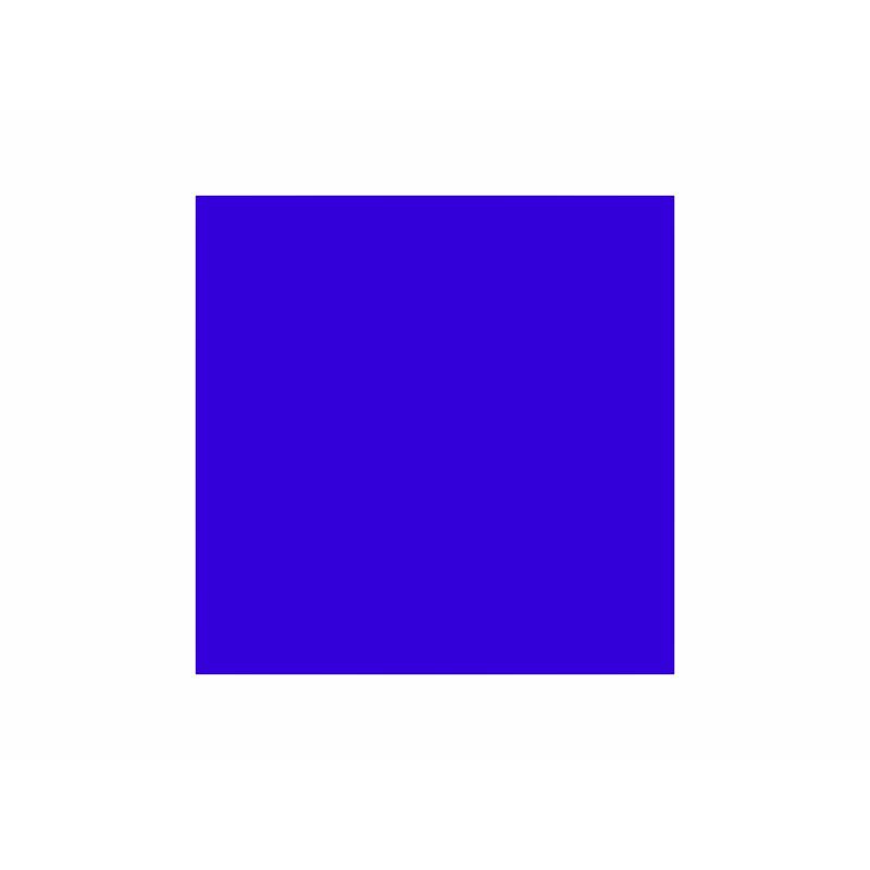 Gélatine filtre couleur Lee Filters 119 Dark Blue Feuille 0.53 x 1.22m (bleu foncé)