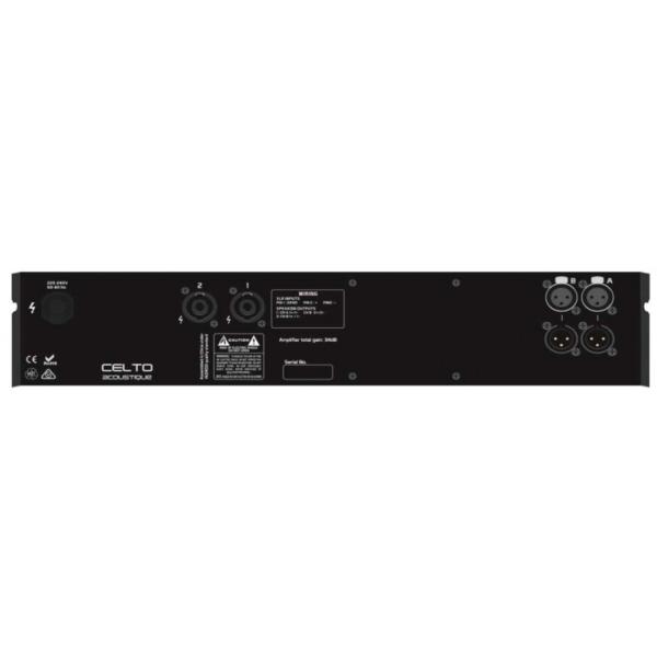 CELTO P 2.25 amplificateur professionnel classe D - 2x 1300W @8Ohms - 2x 2500W @4Ohms (sans prise) 