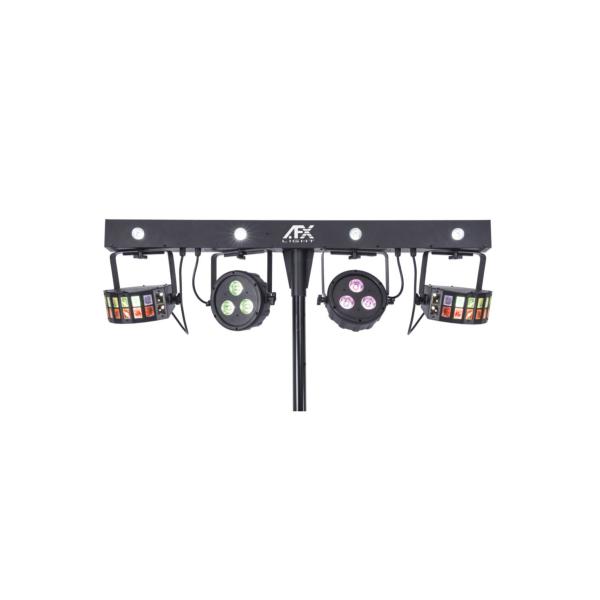 AFX Light EVENTBAR-BAT Barre jeux de lumière 4 en 1 sur batterie (Pied non inclus)