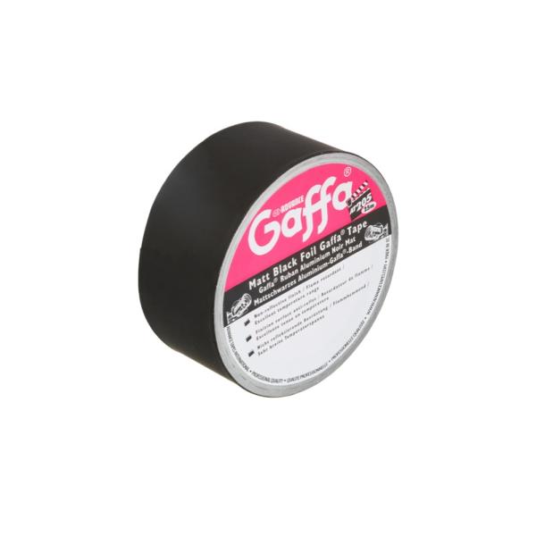 ADVANCE GAFFER  aluminium noir M1 180° 50mm x 25m intercalaire AT205 