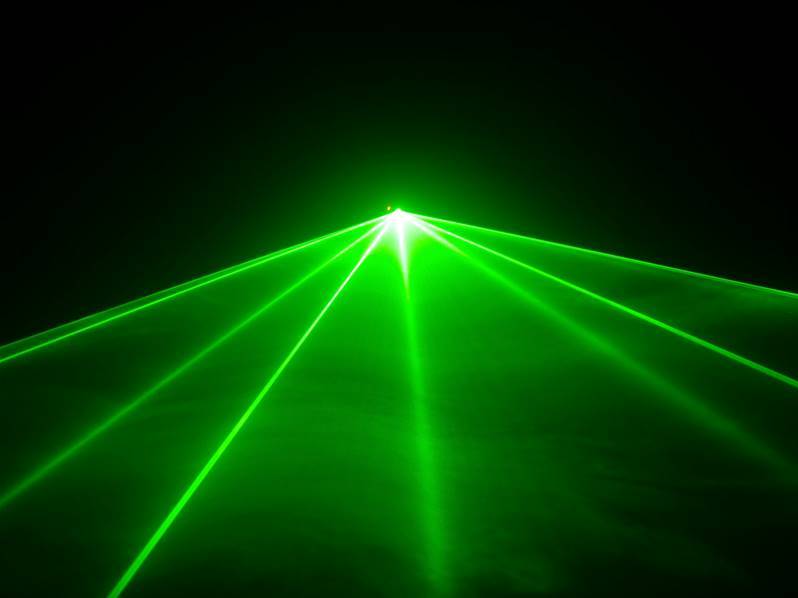 JB SYSTEMS SPACE-4 MK2 Laser Jeux de lumière DJ Effet Laser - 40mW vert - Diode laser garantie 1 an