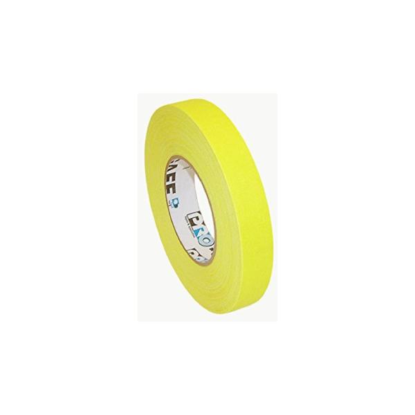 Ruban adhésif Gaffer fluorescent Jaune 25mm x 25m