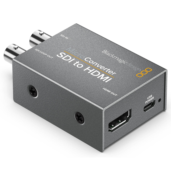 Blackmagicdesign Micro Converter 3G-SDI (SD et HD) vers HDMI avec alimentation