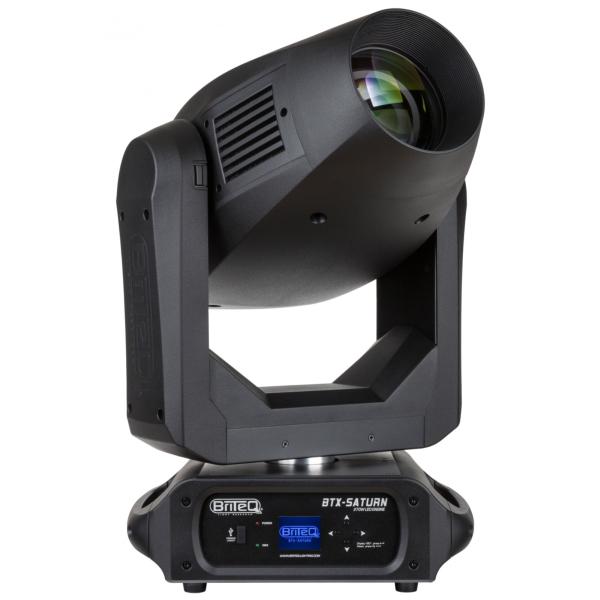 BRITEQ BTX SATURN Lyre Spot LED 270W Zoom 8-45° Iris Mélange des couleurs par trichromie CMY