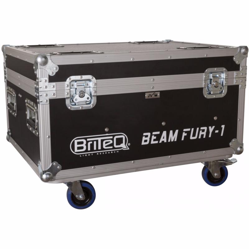 DEMO JV CASE Flight Case pour 6 BRITEQ BEAM FURY 1