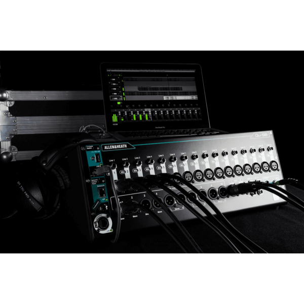 Allen & Heath QU-SB console de mixage numérique 16 mono + 1 stéréo + 12 sorties contrôlée en wifi