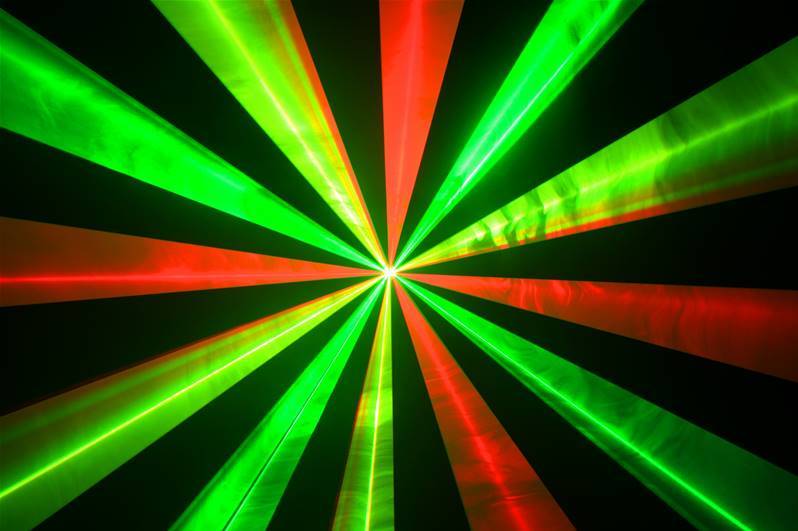 JB SYSTEMS SMOOTH SCAN-3 MK2 Laser Jeux de lumière DJ Effet Laser - 50mW vert + 100mW rouge