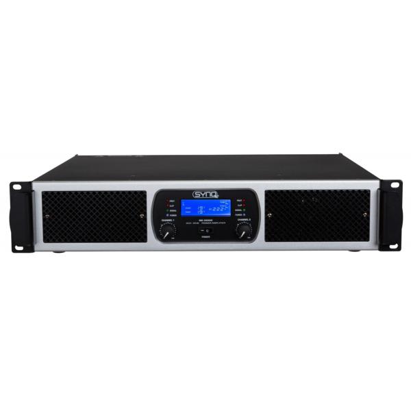 SYNQ SE-3000 Amplificateur audio 2x 1500W RMS @4 ohms ou 2x 1000W RMS @8 Ohms
