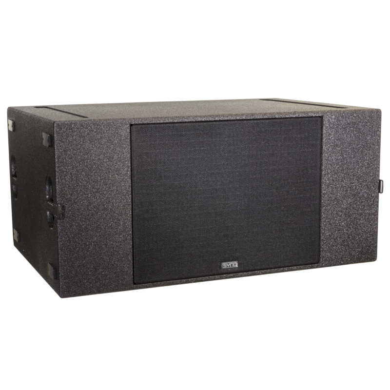 SYNQ SQ 218 subwoofer double 18" caisson de basse passif 2400W AES 4 Ohms