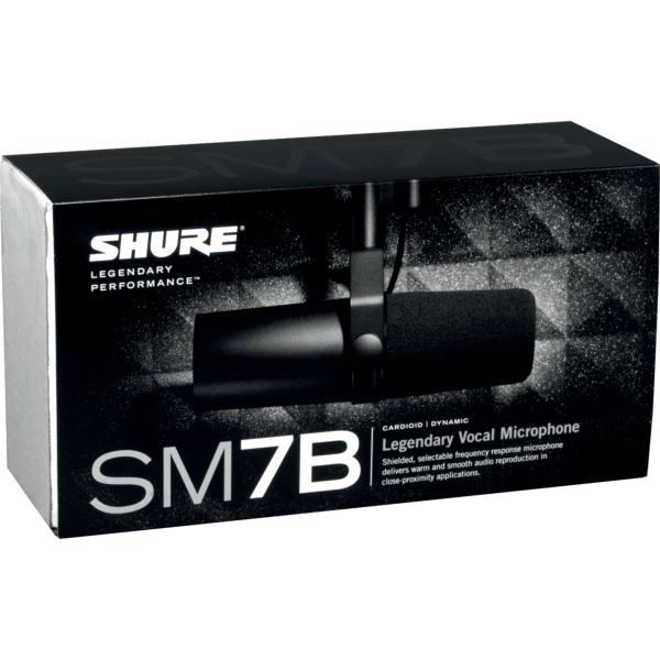SHURE SM7B Micro filaire Broadcast Radio dynamique large capsule cardio